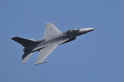 USA õhuväe F-16 hävitaja. 14. veebruar 2023.