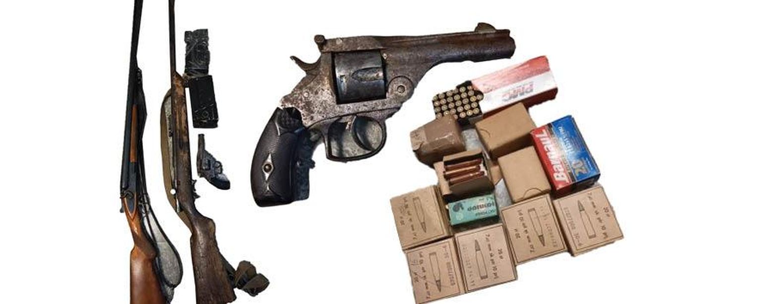 Lõuna-Eesti politseile on üle antud kaks vintpüssi, üks revolver (lähivaates) ja 365 eri kaliibriga padrunit. Kõik need on nüüdseks hävitatud.