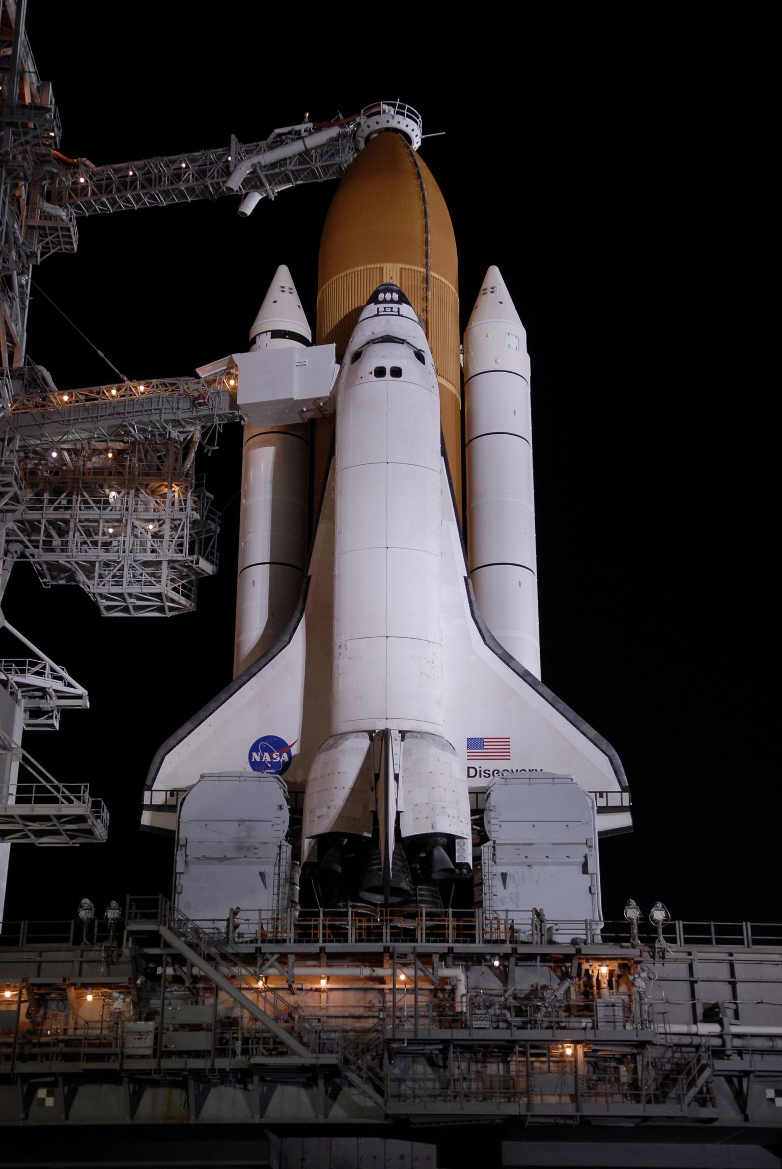 NASA kosmosesüstik Discovery ootab starti.