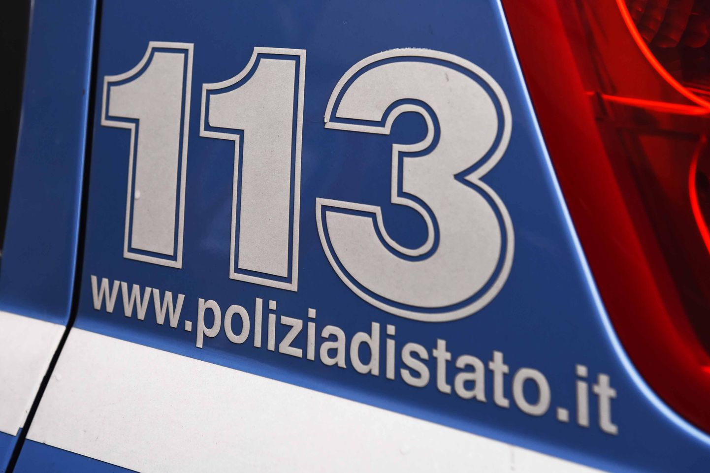 Itaalia politsei auto.