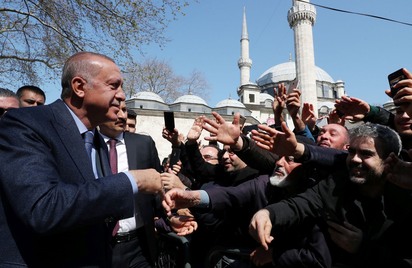Türgi president Recep Tayyip Erdoğan 5. aprillil Istanbulis.