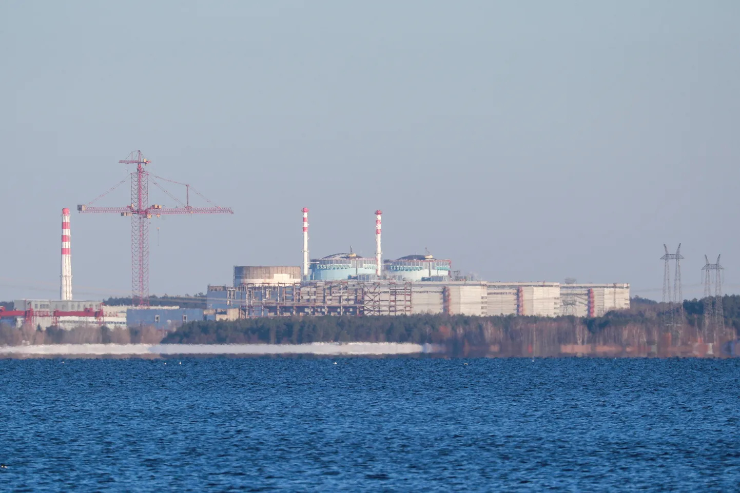 Hmeļnickas atomelektrostacija Ukrainas rietumos.