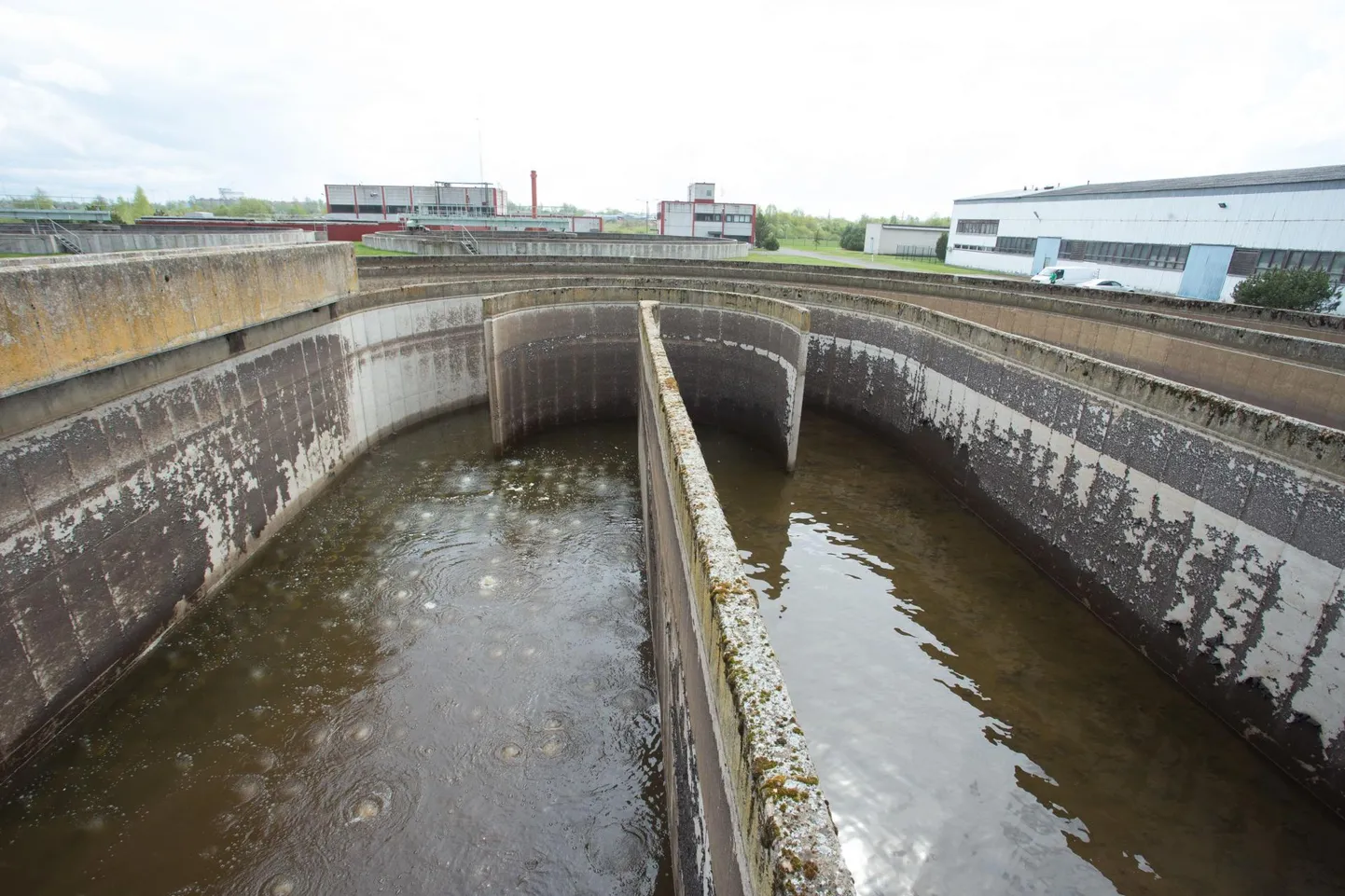 Rakveres Tõrremäel asuvas reoveepuhastis puhastatakse piirkonna reoveed.