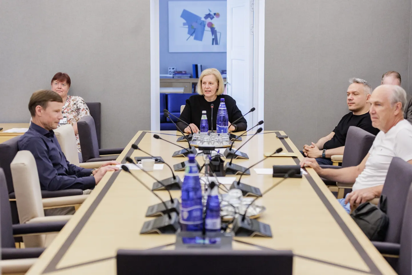 Riigikogu Rahanduskomisjoni istung.