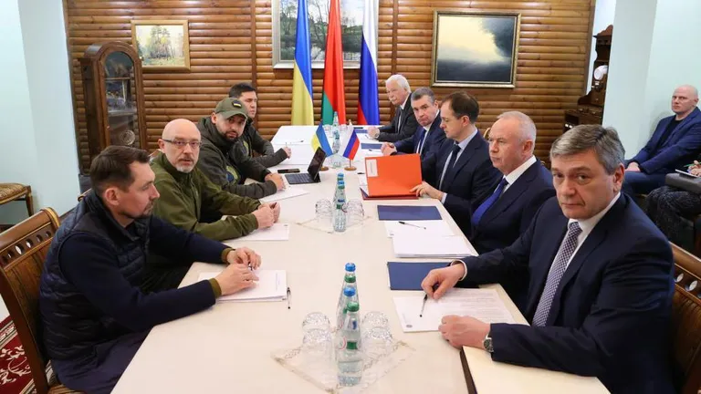 Российско-украинские переговоры в Беларуси, весна 2022 года