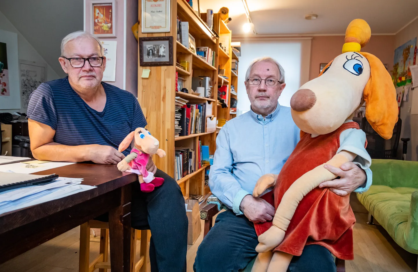 Janno Põldma (paremal) ja Heiki Ernits.