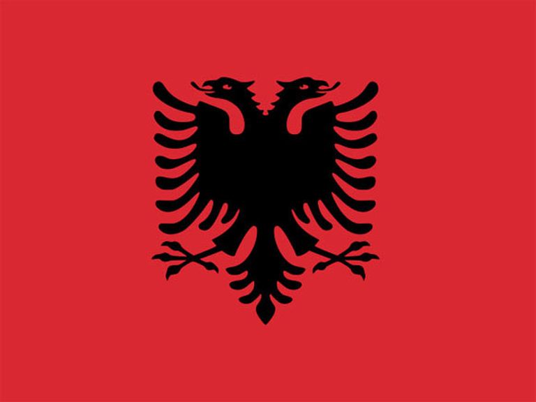 Albaania lipp