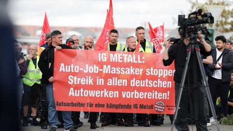 Saksa ametiühing nõuab kriisis Saksamaa tööstuselt suurt palgatõusu