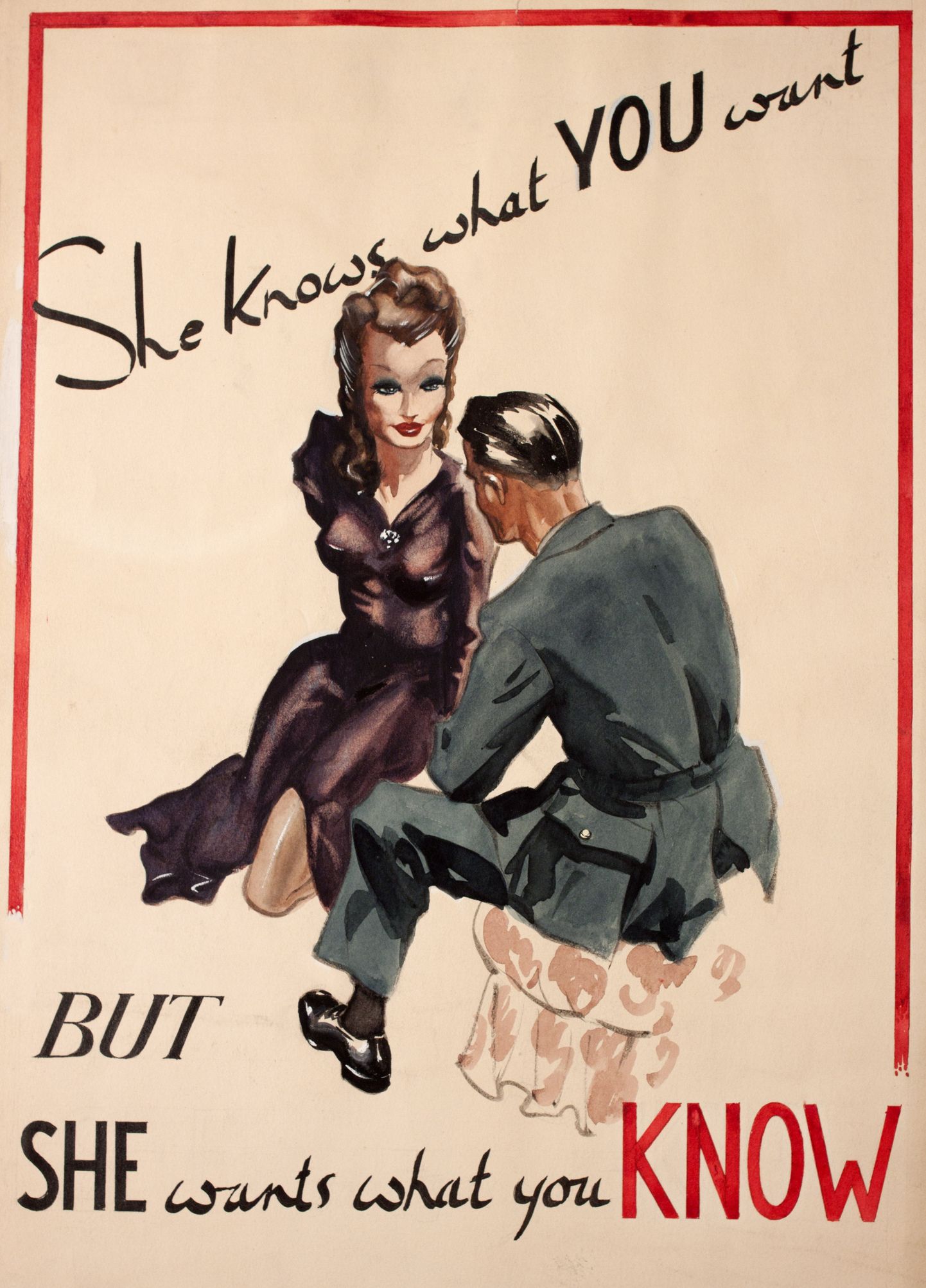 Teise maailmasõja aegne plakat, mis hoiatab võõrriikide spioonide eest.