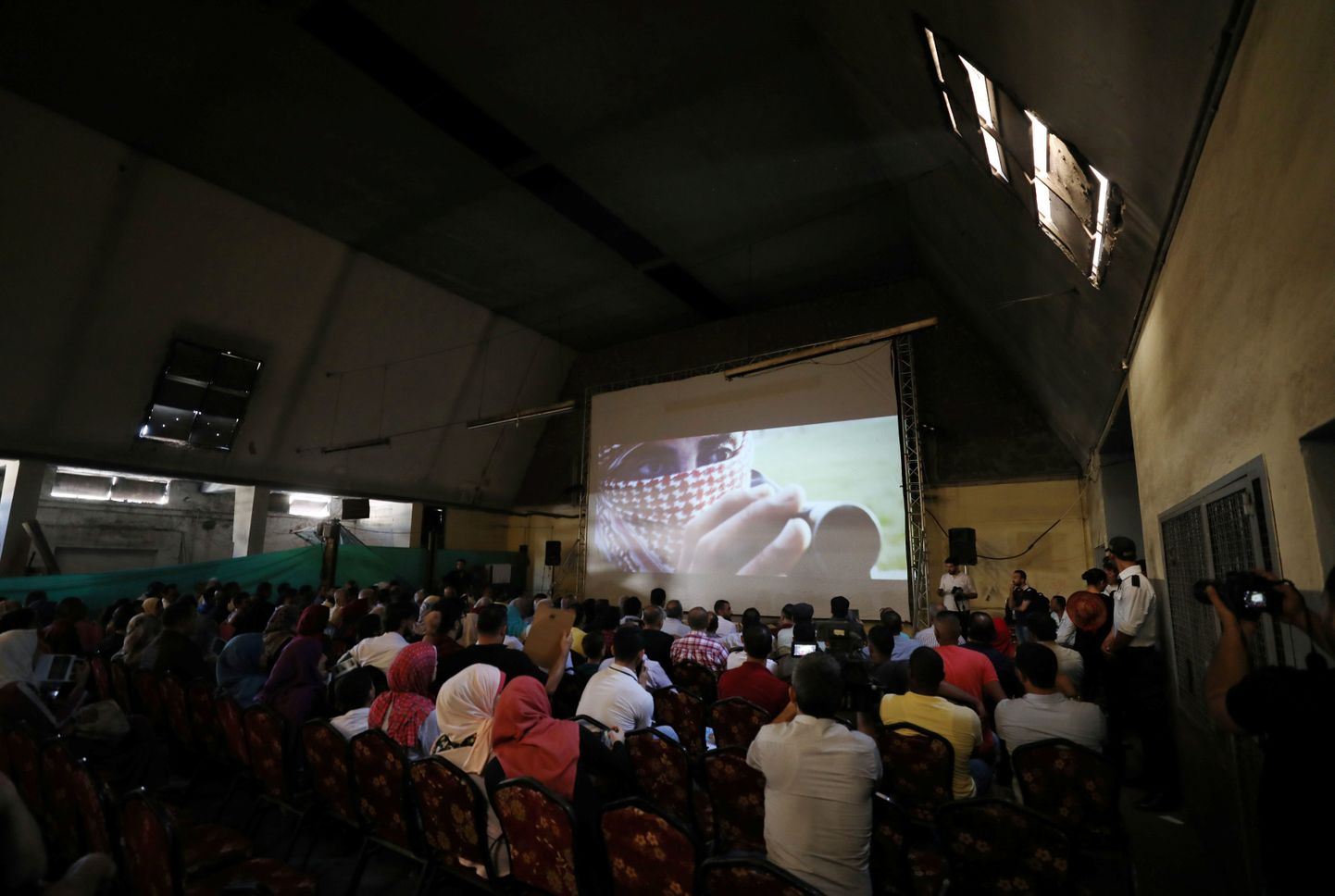 Gaza linnas näidati esimest korda rohkem kui 30 aasta jooksul kino.