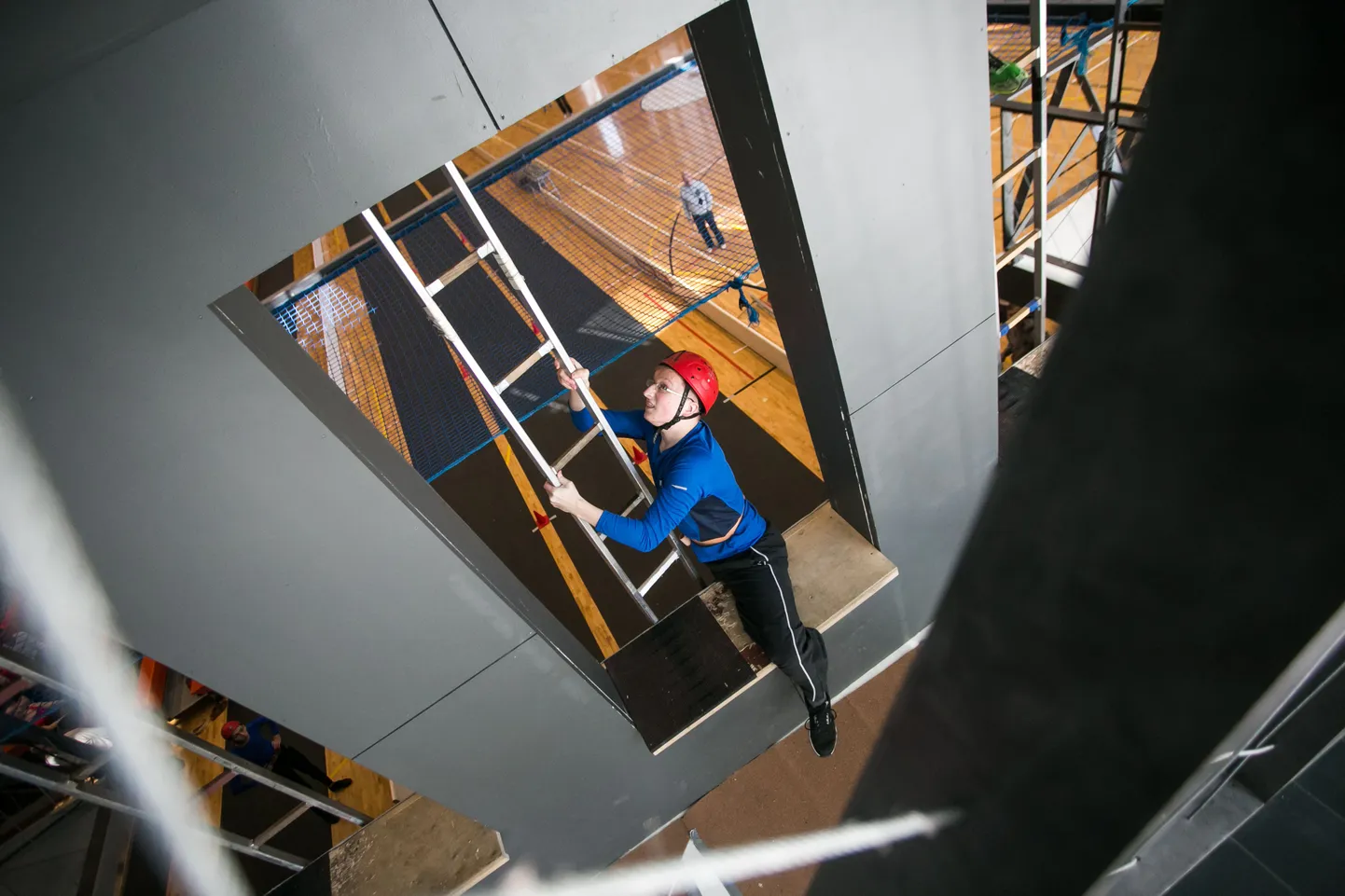 Paide torn 2014 E-Piim spordihallis.
DMITRI KOTJUH, JÄRVA TEATAJA/SCANPIX