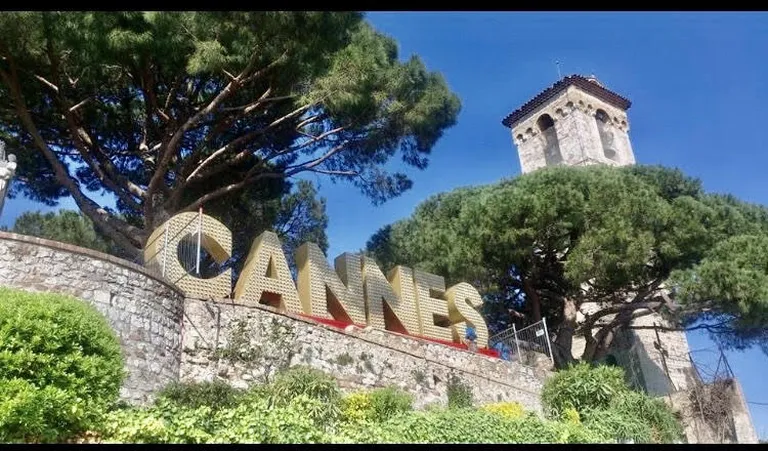 Cannes: elus postkaart.