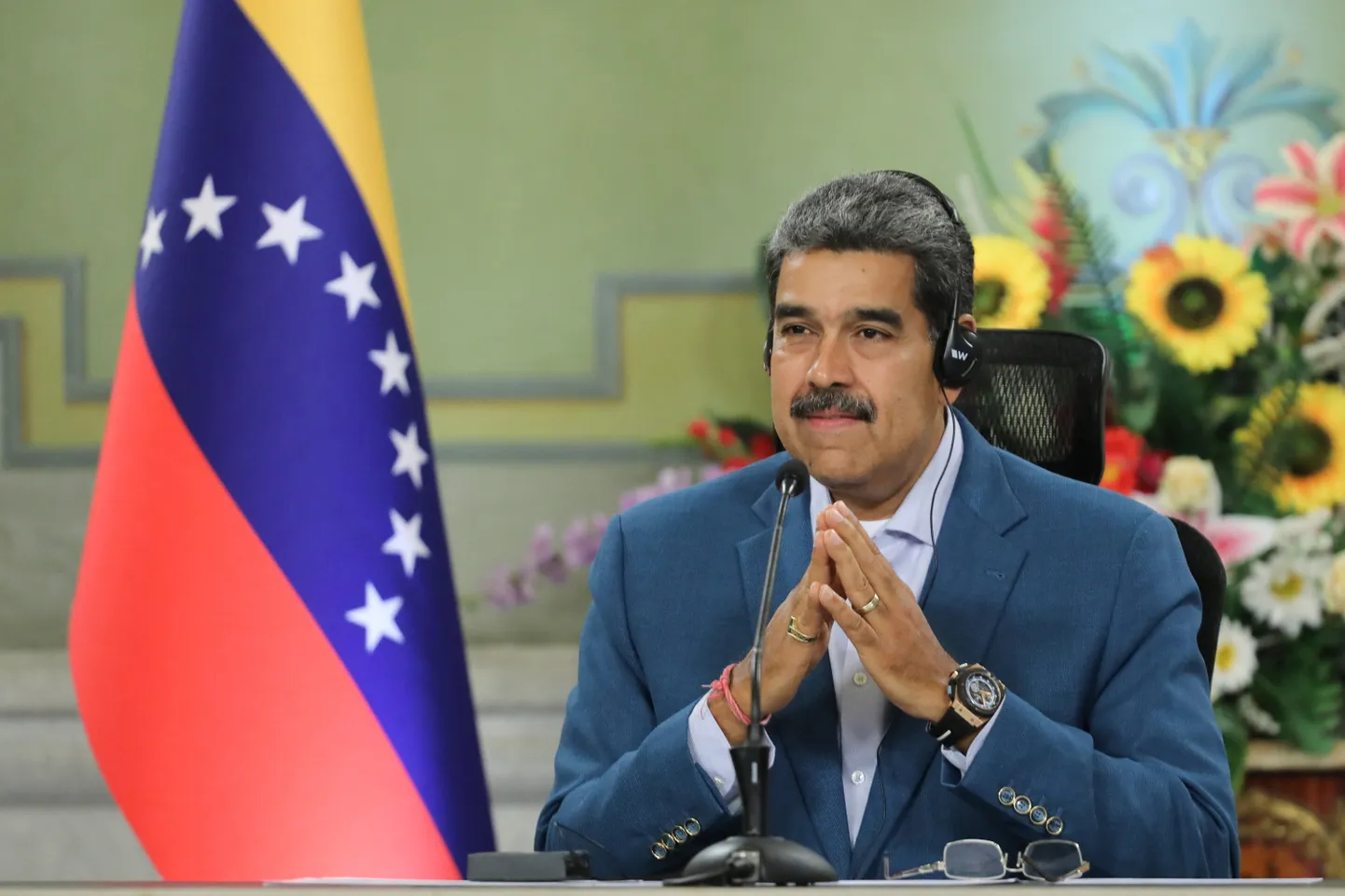 Venezuela president Nicolás Maduro.