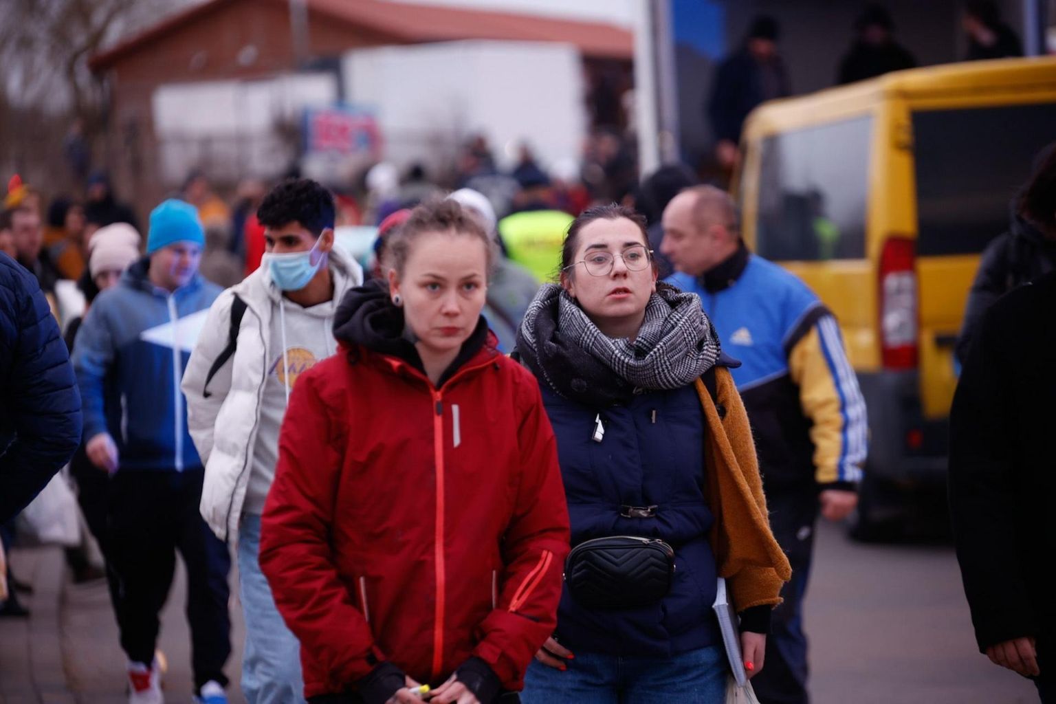 Ukraina sõjapõgenikud.