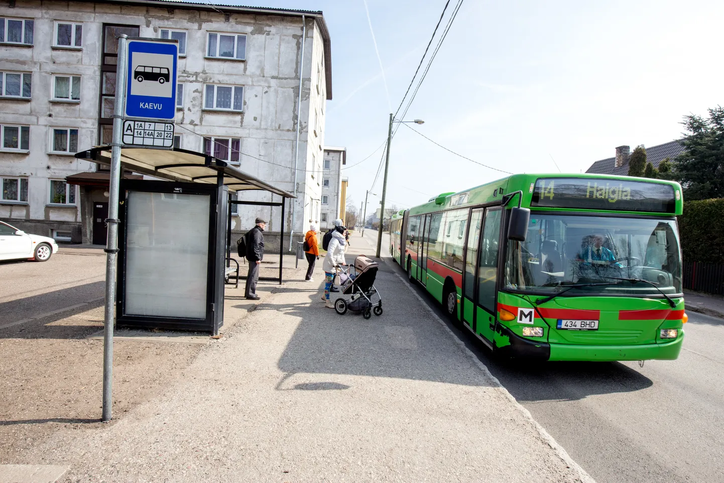 Bussiootepaviljon. (pilt illustratiivne)