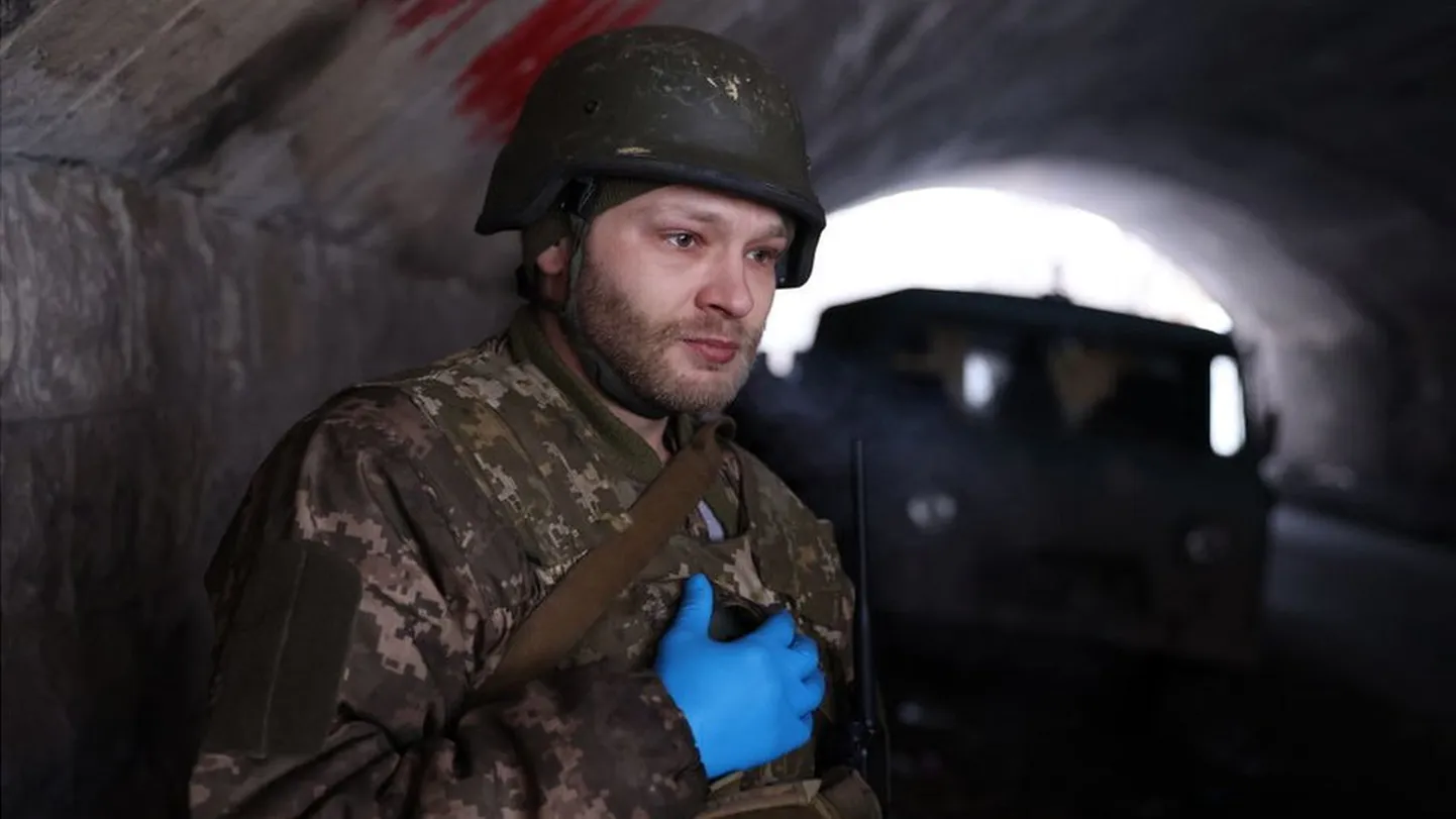 Украинский солдат.