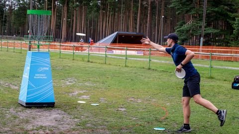 Kettagolfi Eesti meistrivõistlusetel oli medalivõitlus pärnakate vahel