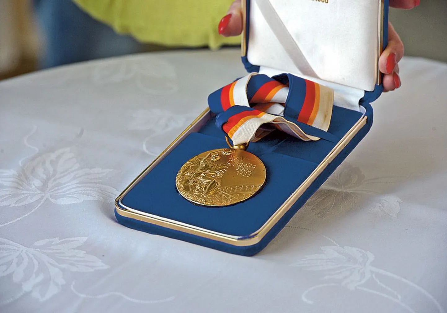 Сеульское олимпийское «золото» Эрики Салумяэ спустя много лет вновь вернулось в Эстонию.