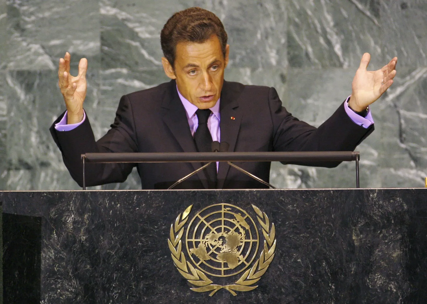 Prantsusmaa president Nicolas Sarkozy.