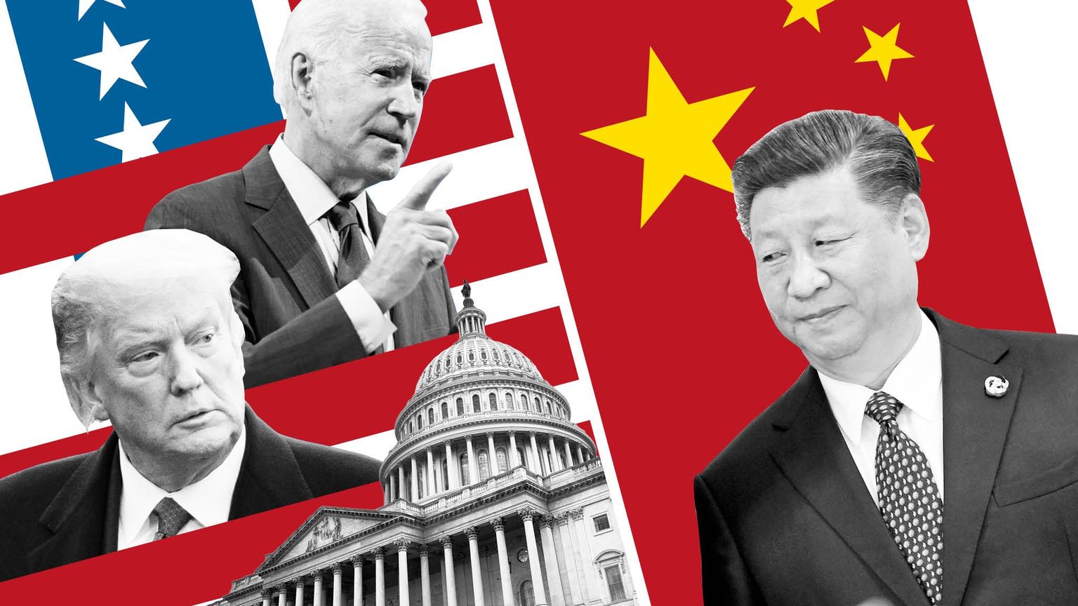 HEITLUS: Valge Maja endise peremehe Donald Trumpi (vasakul) ajal alanud ja praeguse presidendi Joe Bideni ajal jätkuv USA-Hiina vastasseis on võtnud veel ühe pöörde. Nüüd vaieldakse uue koroonaviiruse päritolu üle. Võib oletada, et võitjal õnnestuks vastase autoriteedi märkimisväärselt õõnestada. Pildil on ka Hiina riigipea ja kommunistliku partei peasekretär Xi Jinping.