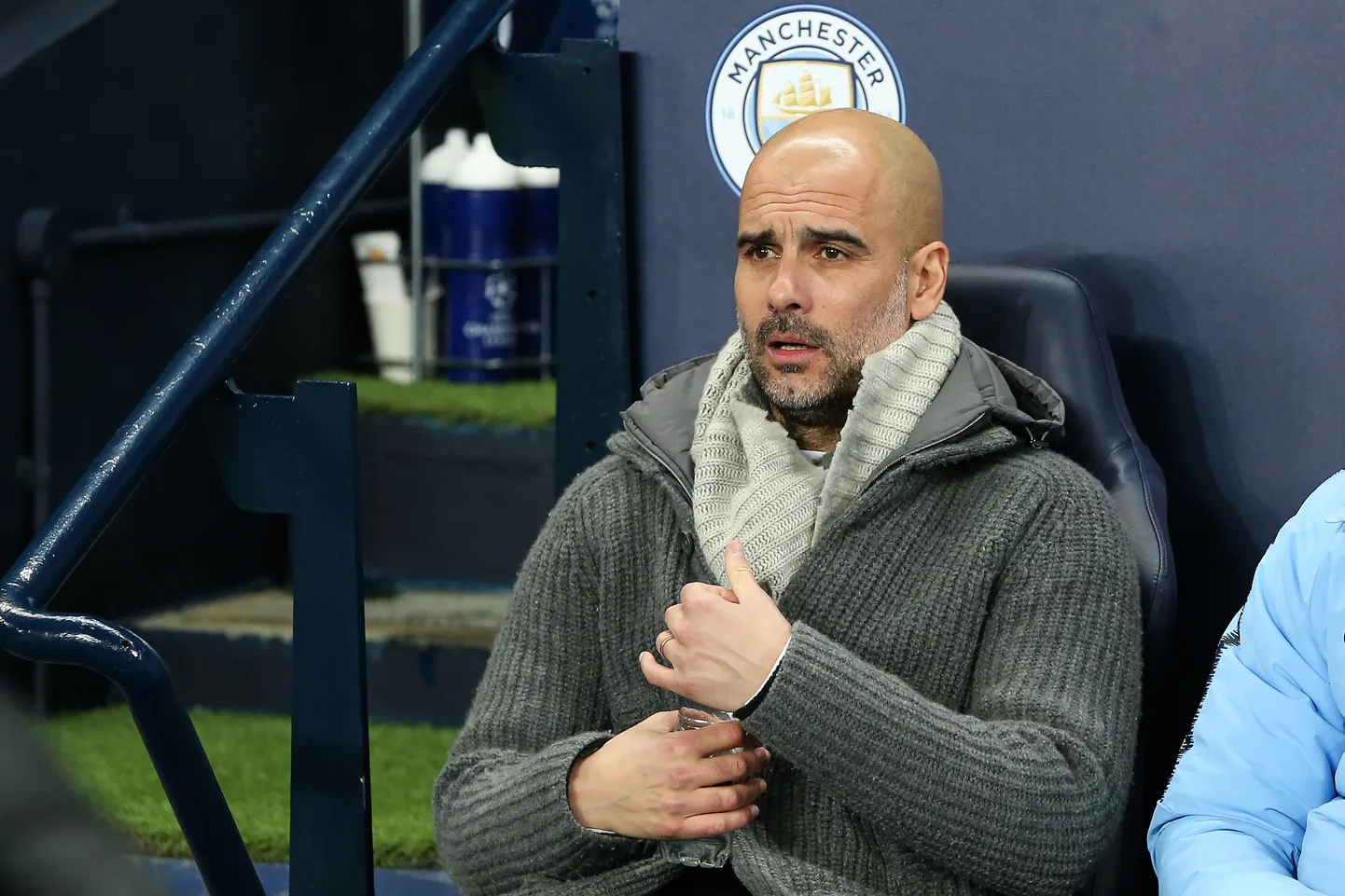 Manchester City jalgpallimeeskonna peatreener Pep Guardiola.