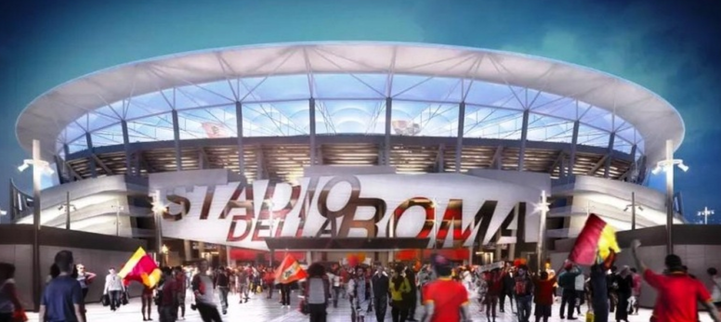Новый стадион "Ромы".