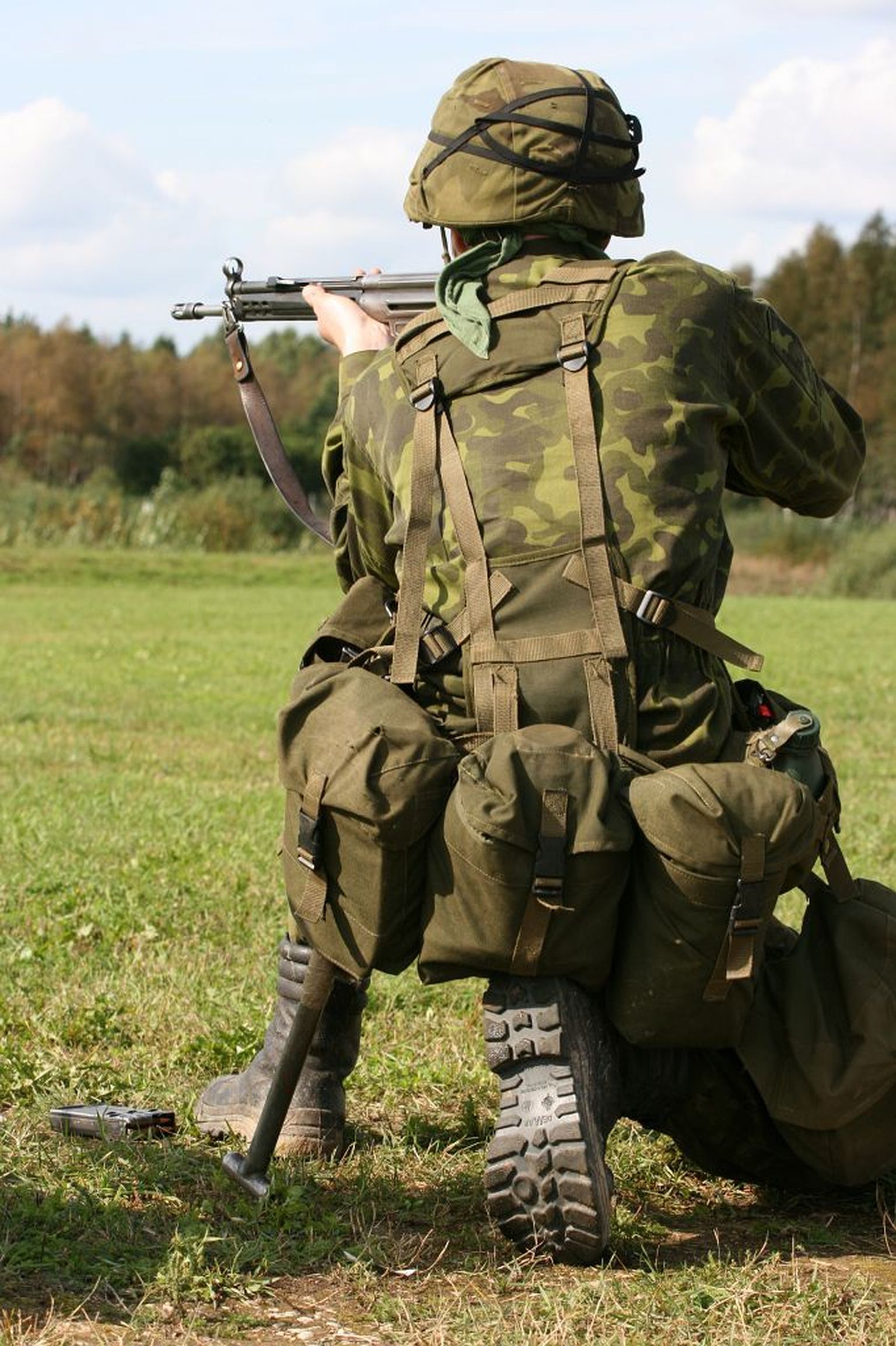 Эстонский солдат.