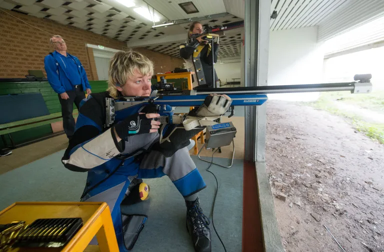 Laskesportlane Anžela Voronova. Foto: Mihkel Maripuu