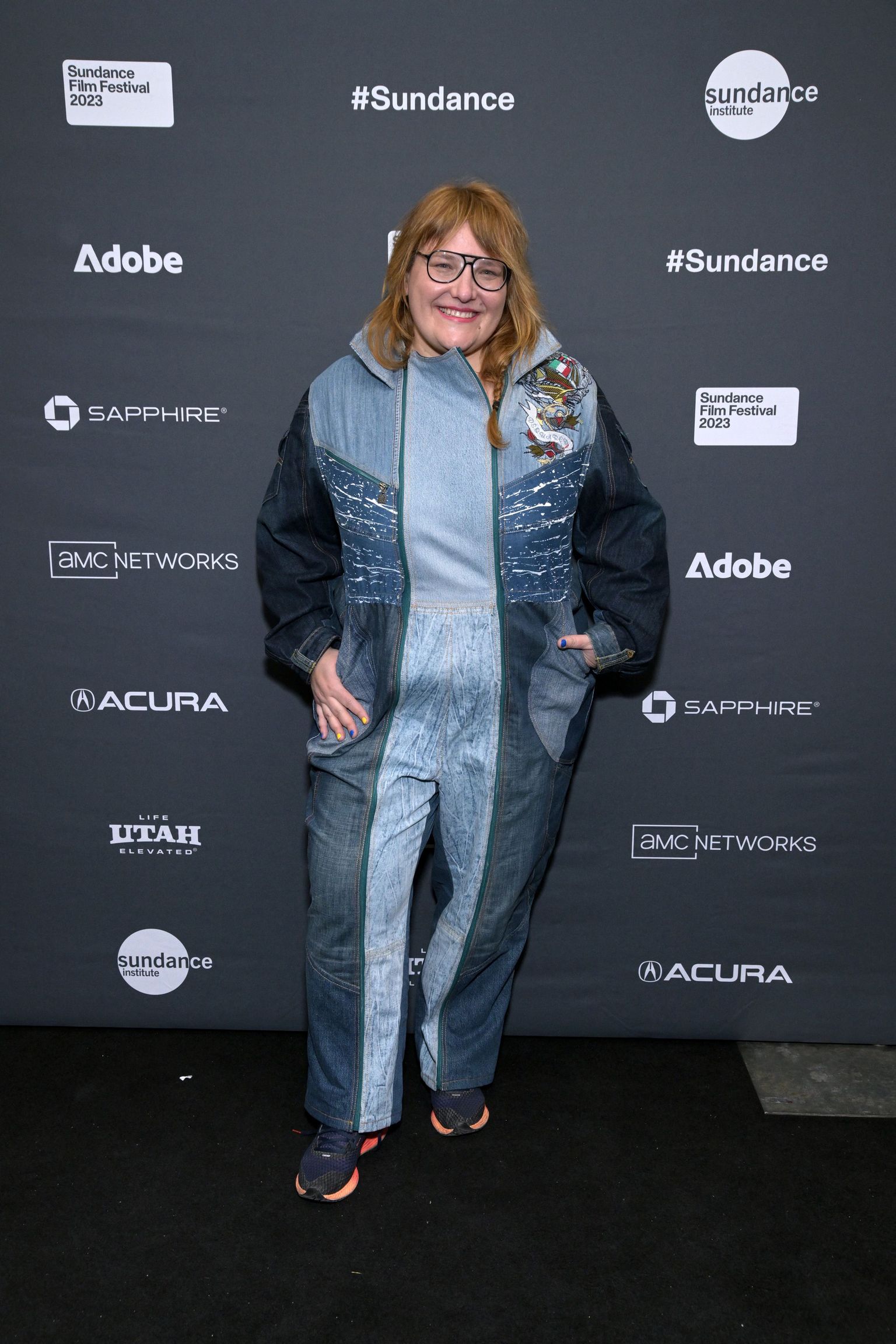 Eesti ržissöör Anna Hints Sundance filmifestivalil USAs.