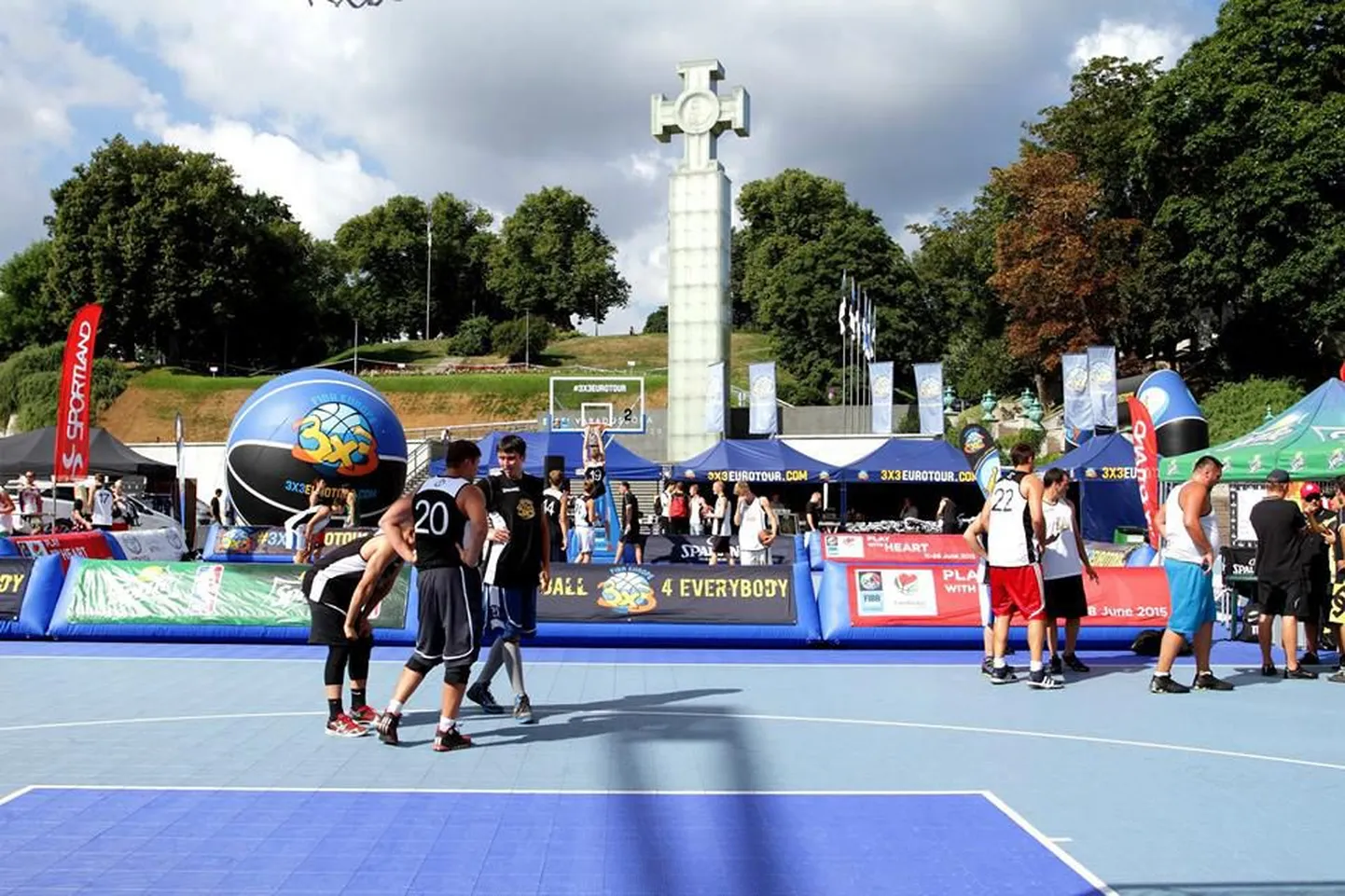 Vabaduse väljakul toimuv Tallinn Open.