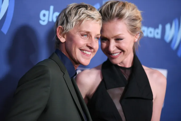 Ellen DeGeneres ja abikaasa Portia de Rossi.