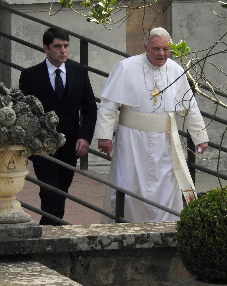Anthony Hopkins paavst Benedictus XVI rollis