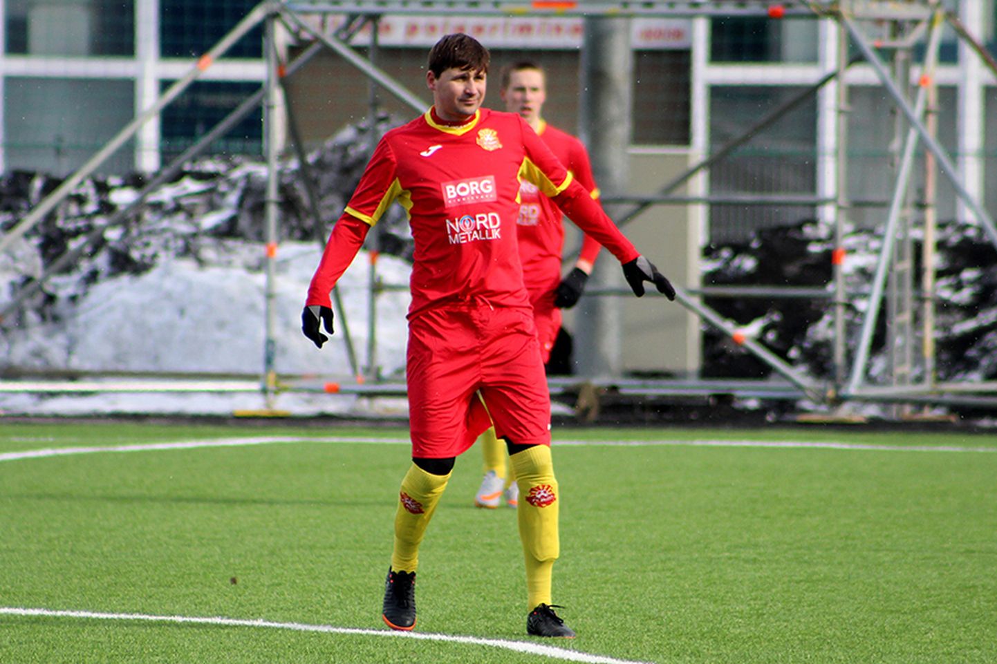 Võru FC Heliose märtsi parim mängija Aleksandr Pruttšenko.