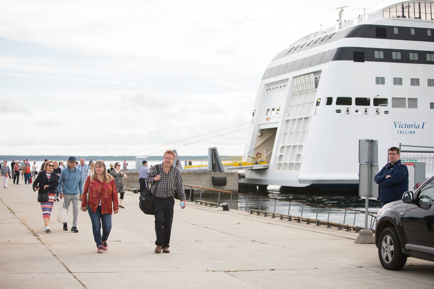SOOMLASI SAARELE: Viimati käis kruiisilaev, Tallinki “Victoria I” Saaremaa sadamas 2020. aasta juulis. Eelmisel aastal ei käinud seal ühtegi kruiisilaeva.