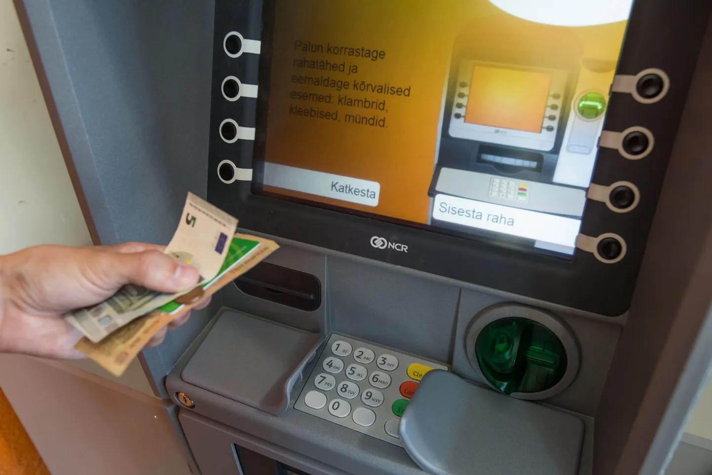 Pangaautomaatide kasutamisel oli sel nädalal palju probleeme.
