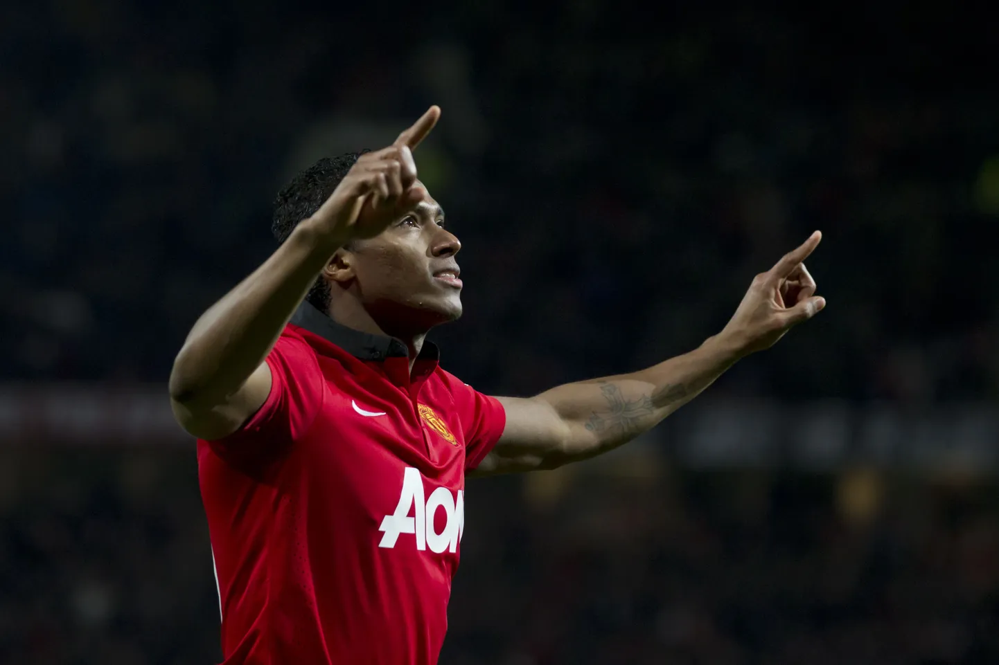 Antonio Valencia väravat tähistamas