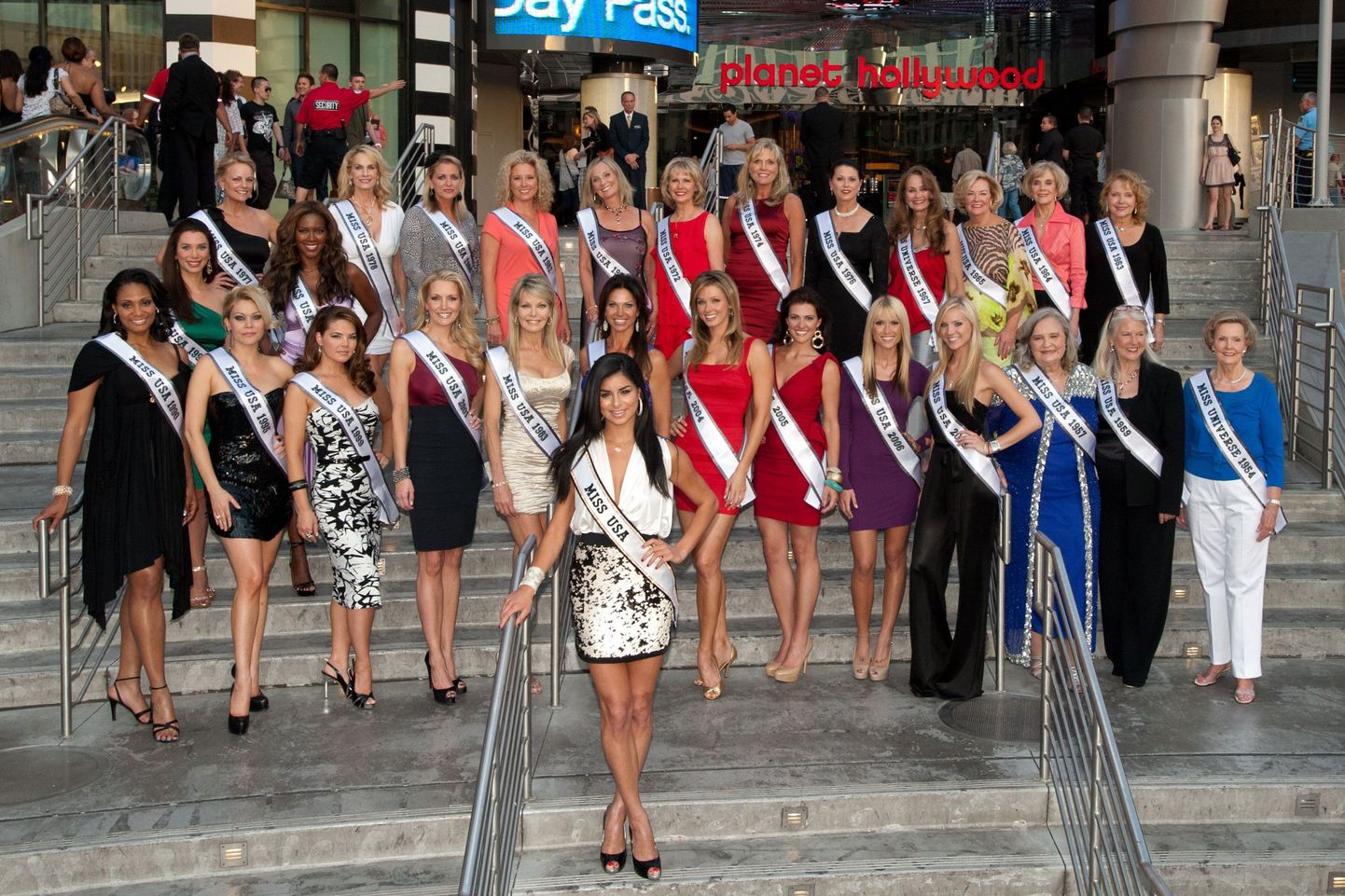 Läbi aastate Miss USA iludusvõistlusel valituks osutunud naised.