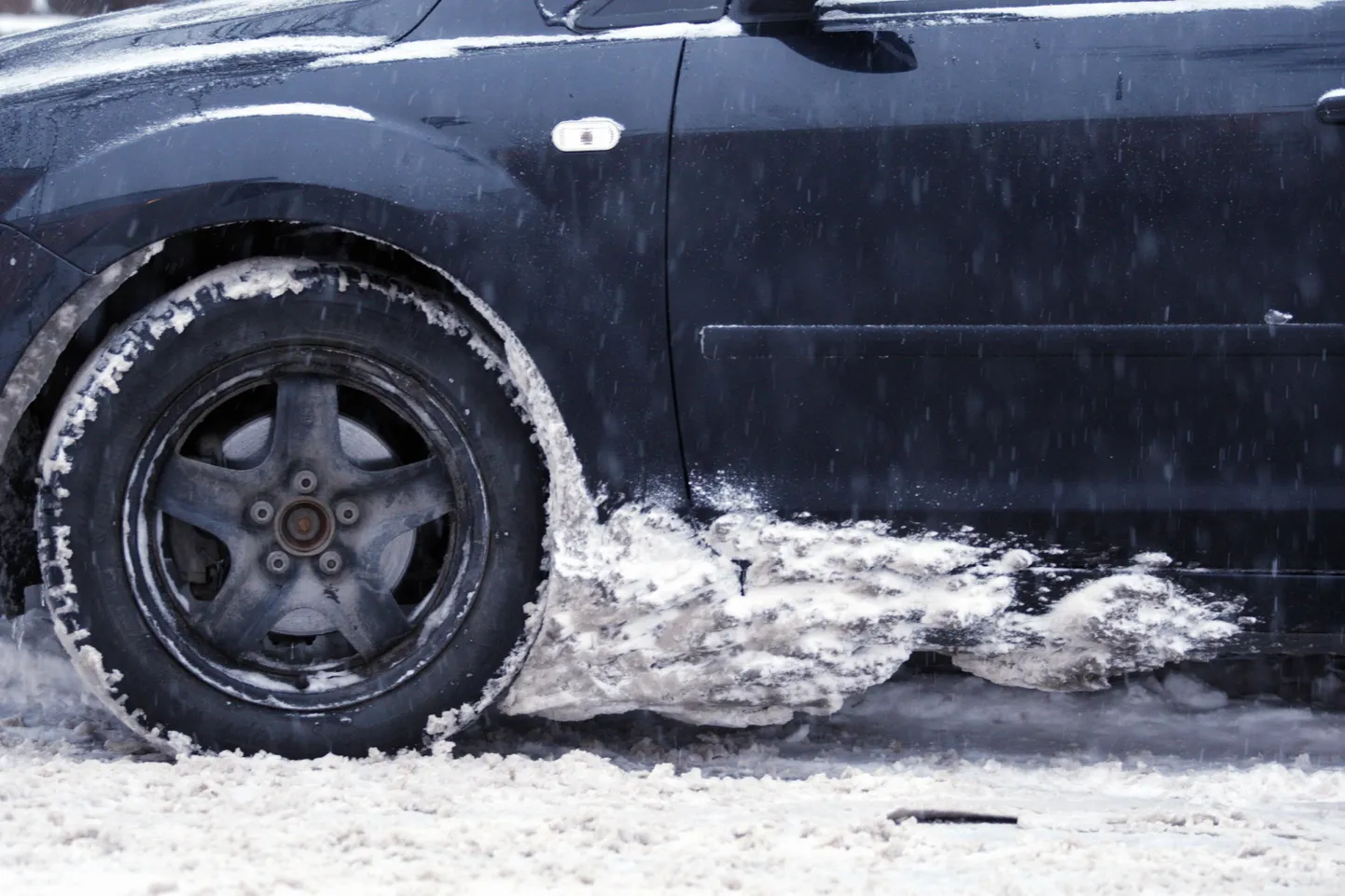 Auto heitlemas talviste ilmaoludega