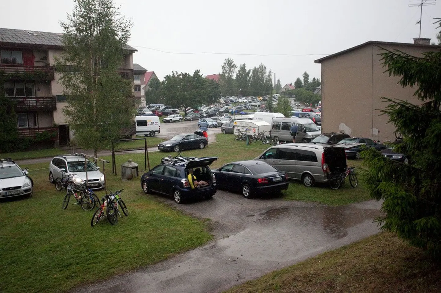 Enne Rakke rattamaratoni starti.