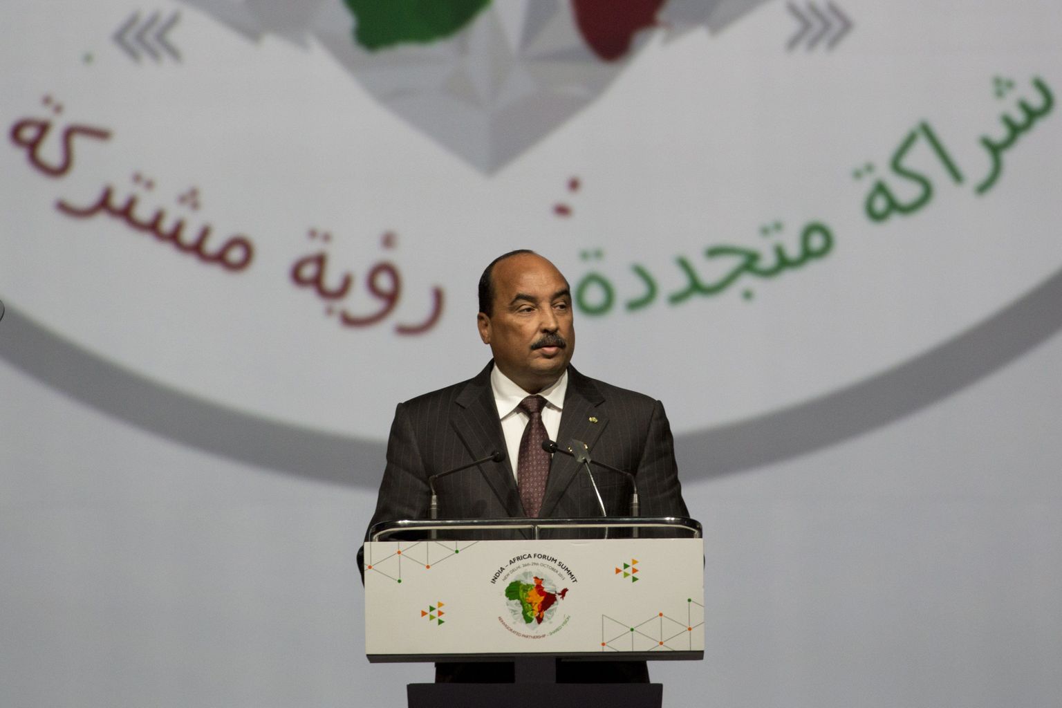 Президент Мавритании Мохамед Ульд Абдель Азиз.