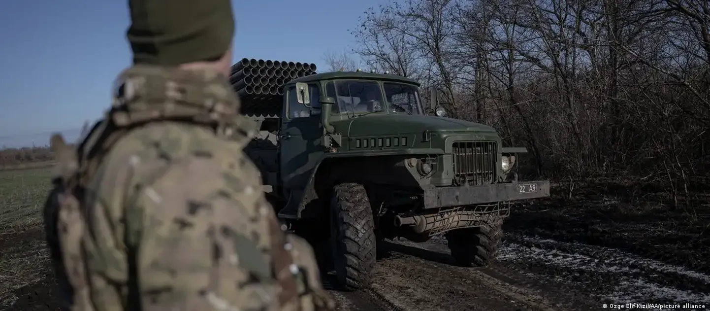 Украинские военные на передовой