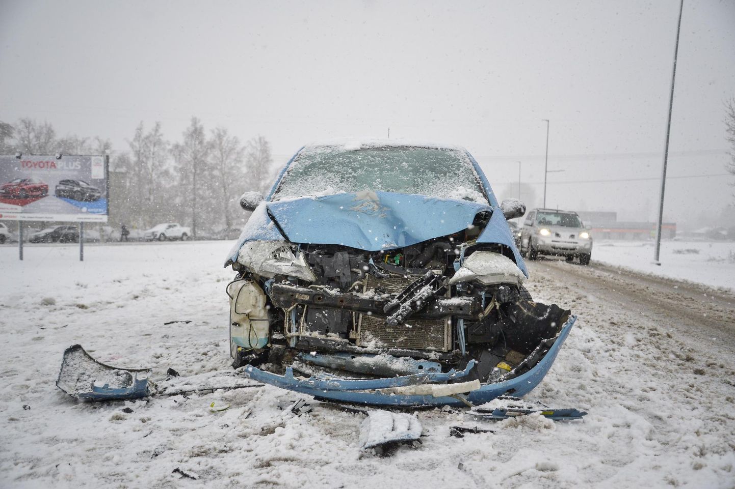 Liiklusõnnetus 27. oktoobril kella 13 paiku Viljandi ühendusteel.