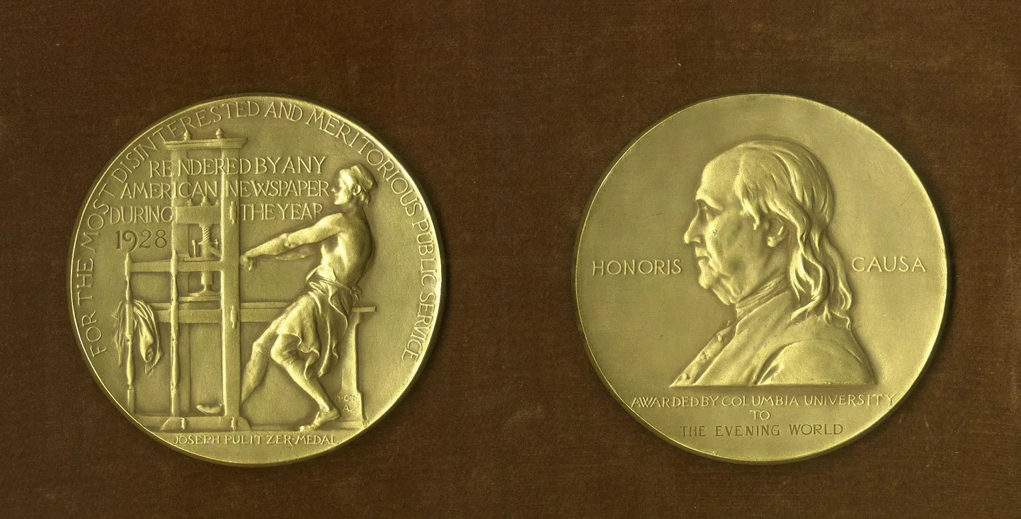 Pulitzeri preemia kuldmedal.