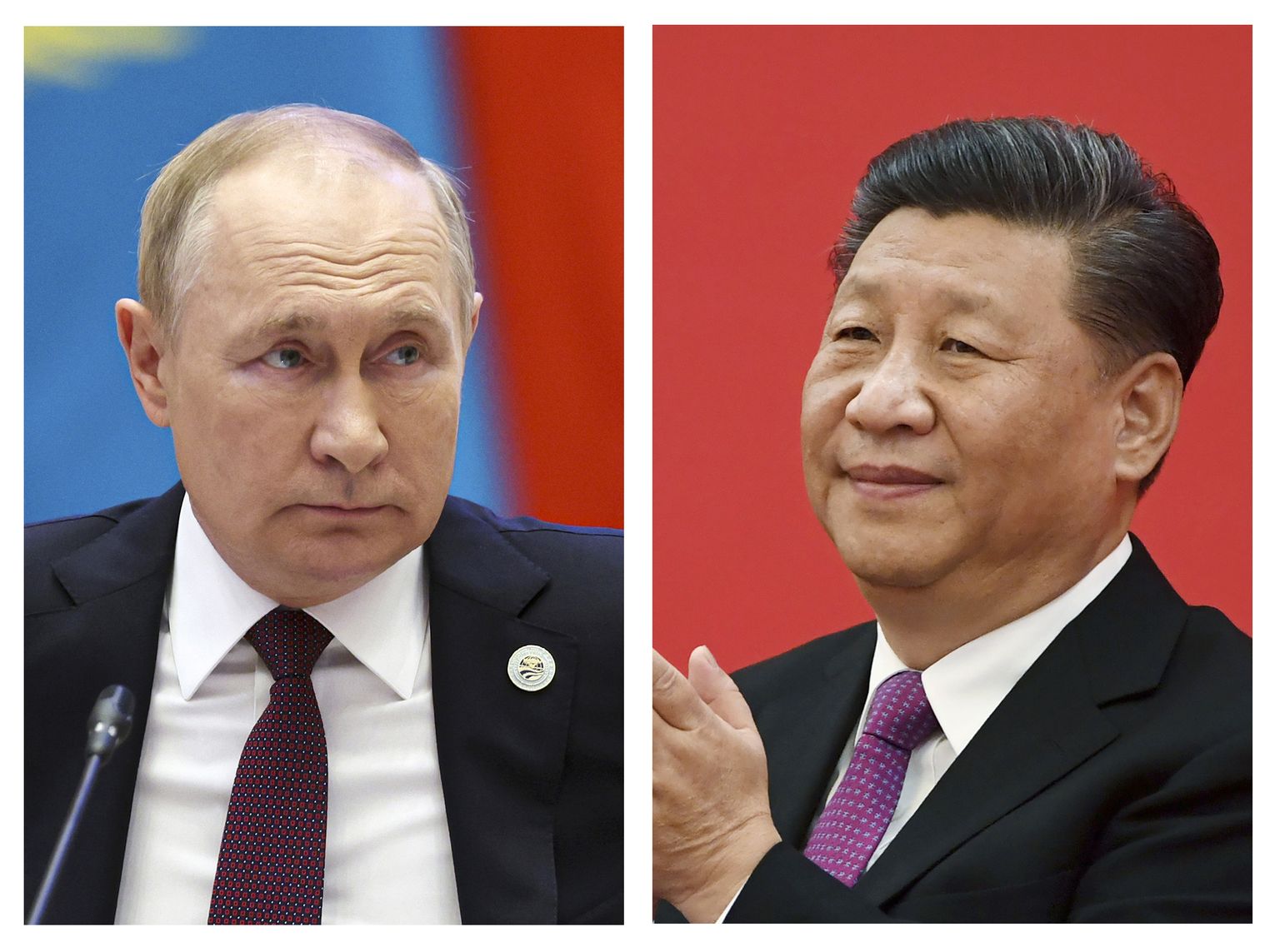 Vene president Vladimir Putin ja Hiina liider Xi Jinping.