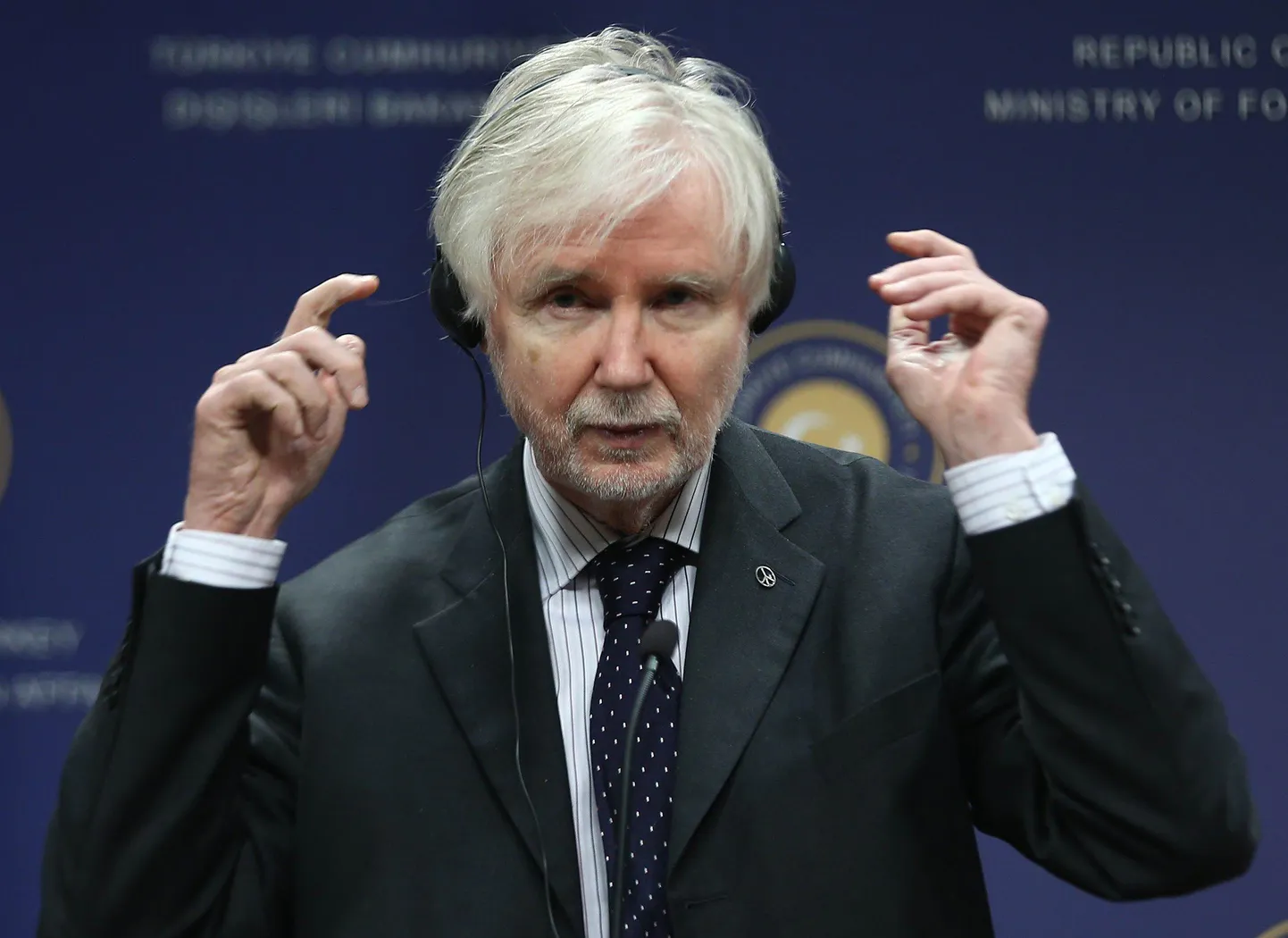 Sendine Soome välisminister Erkki Tuomioja.