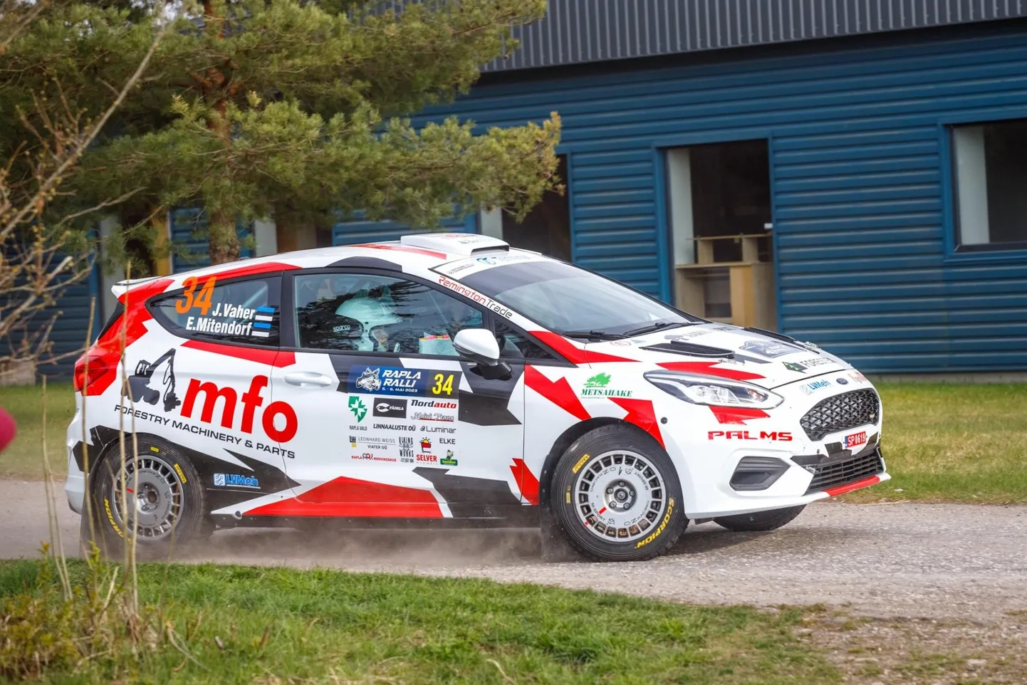 Jaspar Vaher – Evelin Mitendorf Rapla rallil.