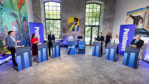 Hinnang valimisdebatile ⟩ Kes paistis silma ja kes jäid tagaplaanile Postimehe teledebatis