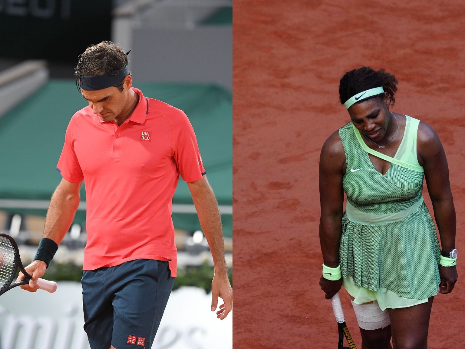 Roger Federer ja Serena Williams French Openi teisel nädalal ei mängi.