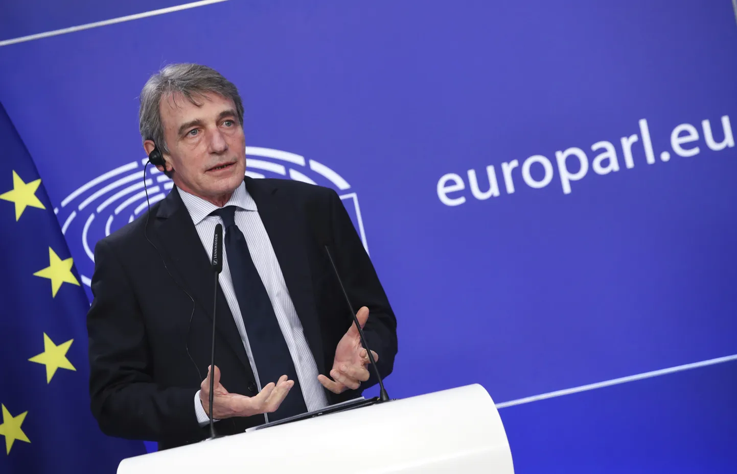Euroopa Parlamendi spiiker David Sassoli.