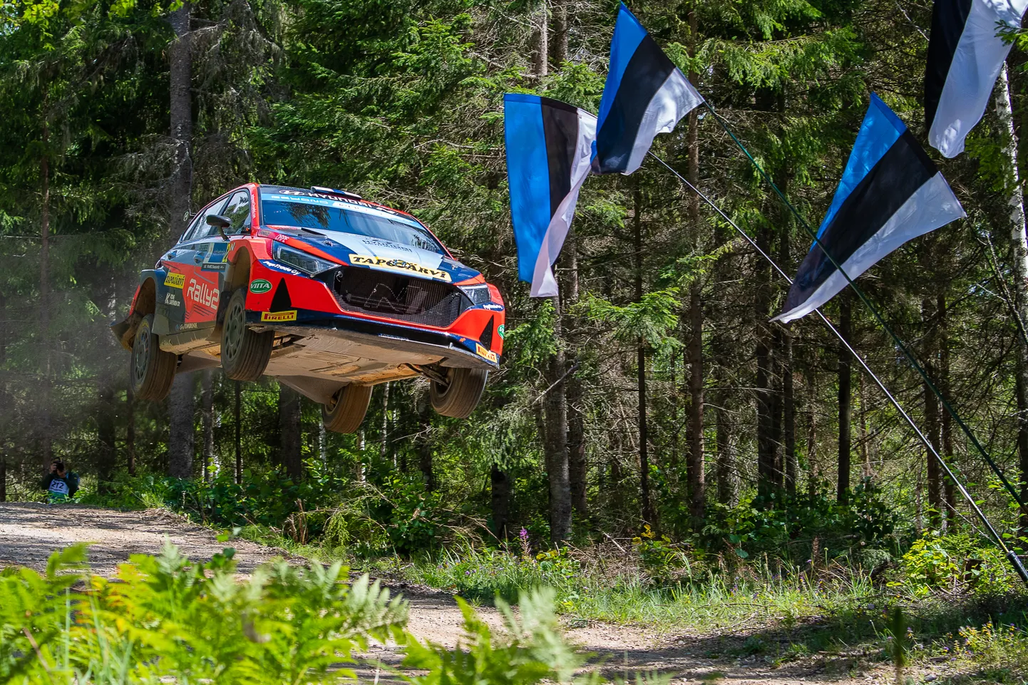 Emil Lindholm 2023. aasta suvel Rally Estonial.